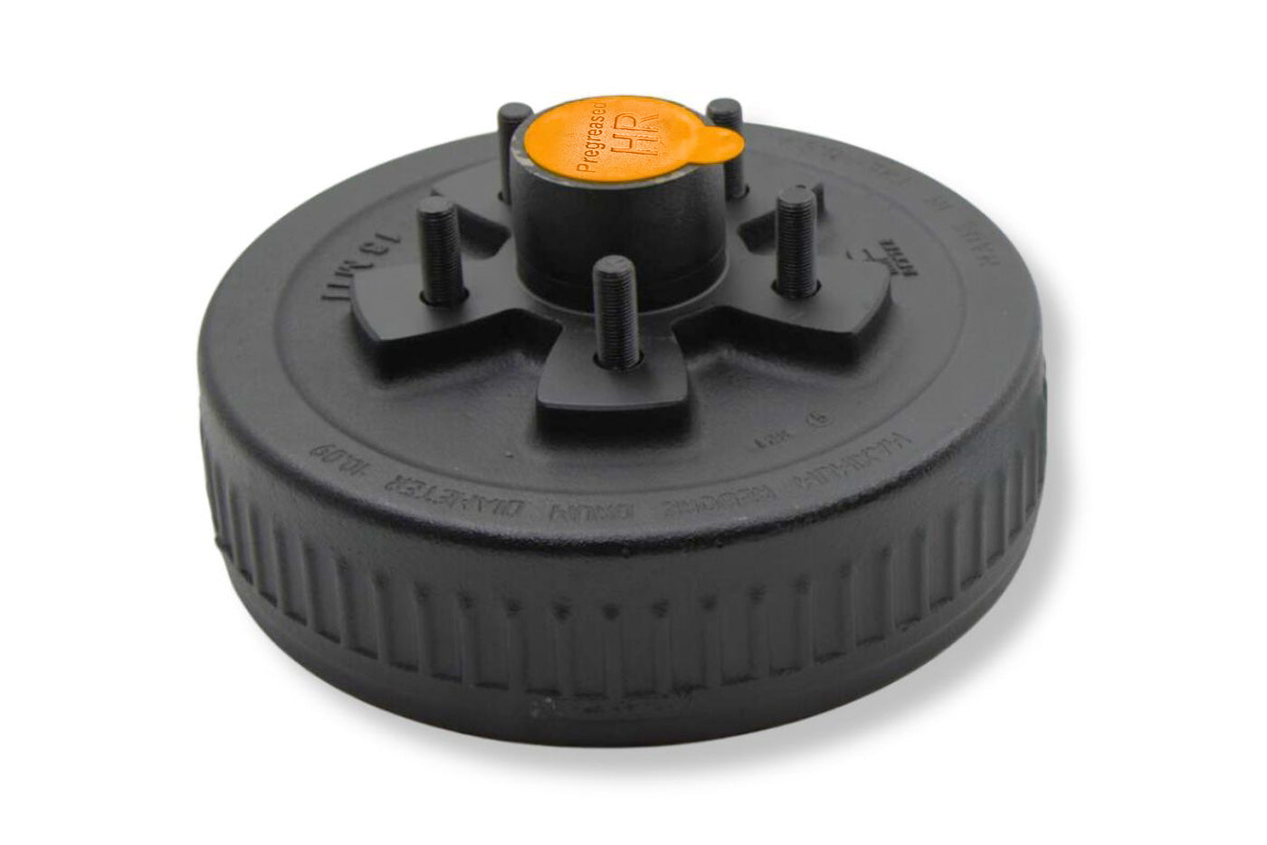 HR84546-PPT | Highway Ready Prepacked, Boxed Drum, 3.5K, 545, Includes Pregreased, Timken, Bearings, Races, Seal, EZ Lube Dust Cap, Tang Washer, Cotter Pin Lug Nuts