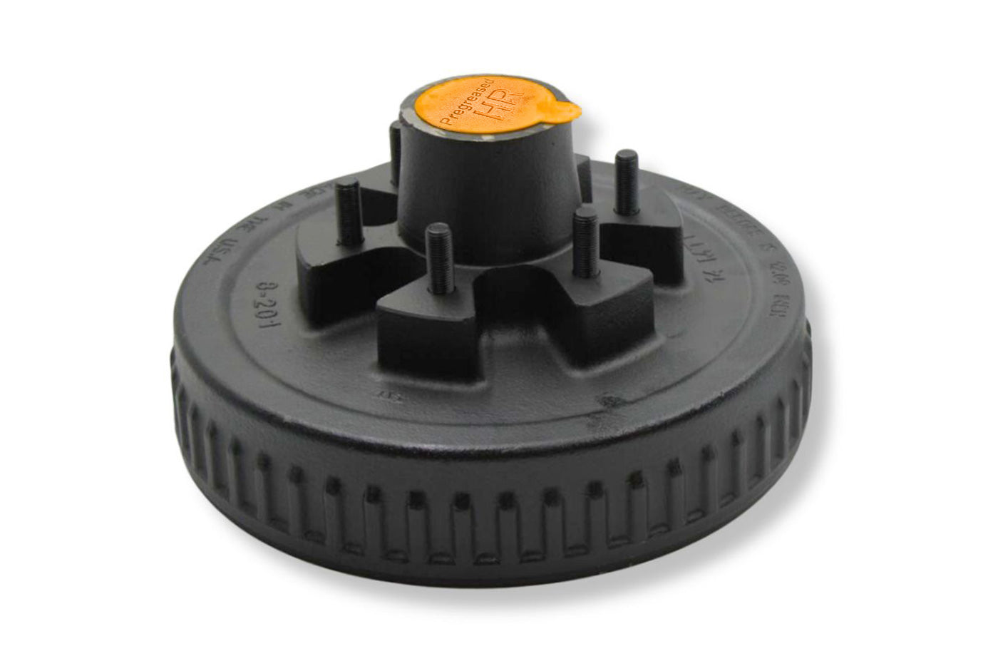 HR42656-PPT | Highway Ready Prepacked, Boxed Drum, 6K, 655, Includes Pregreased, Timken, Bearings, Races, Seal, EZ Lube Dust Cap, Tang Washer, Cotter Pin Lug Nuts