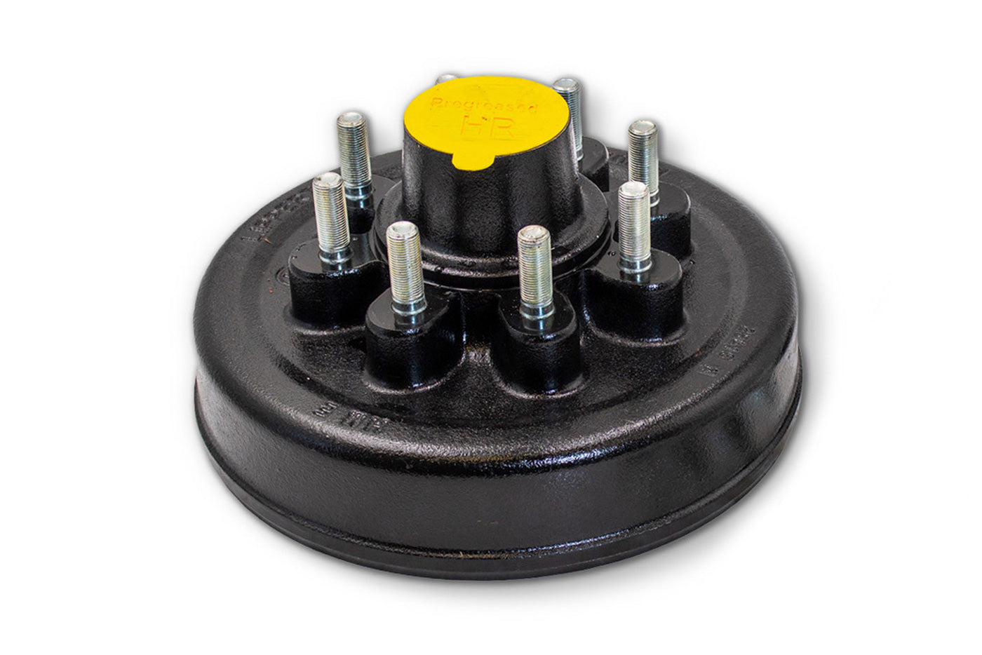 HR42866-5/8HBG-PP | Highway Ready Prepacked, Boxed Drum, 12X2, 8K, Hybrid, 865, 5/8 " Stud, Import, Includes Pregreased Bearings, Races, Seal, Grease Cap, Tang Washer, Cotter Pin Flange Nuts