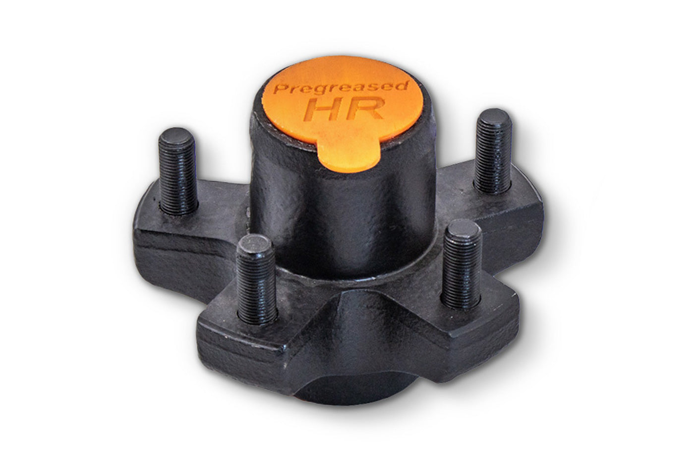 HRBT9-545SF-PPT | Highway Ready Prepacked Boxed Hub, 2K, 545, Includes Pregreased, Timken, Bearings, Races, Seal, EZ Lube Dust Cap, Tang Washer, Cotter Pin Lug Nuts, Small Flange