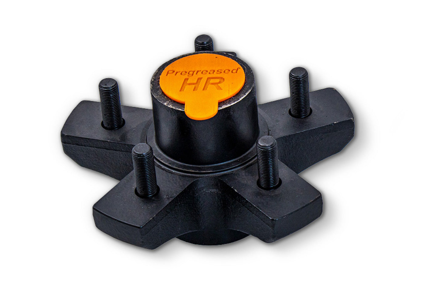 HR84550-PPT | Highway Ready Prepacked, Boxed Hub, 3.5K, 550, Includes Pregreased, Timken, Bearings, Races, Seal, EZ Lube Dust Cap, Tang Washer, Cotter Pin Lug Nuts