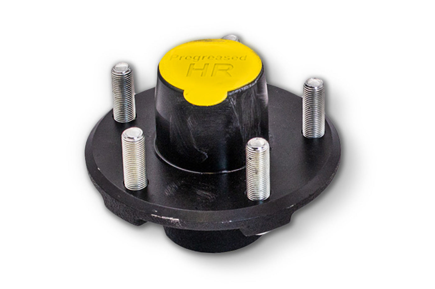 HRBT9-545SF-PP | Highway Ready Prepacked Boxed Hub, 2K, 545, Import, Includes Pregreased Bearings, Races, Seal, EZ Lube Dust Cap, Tang Washer, Cotter Pin  Lug Nuts, Small Flange