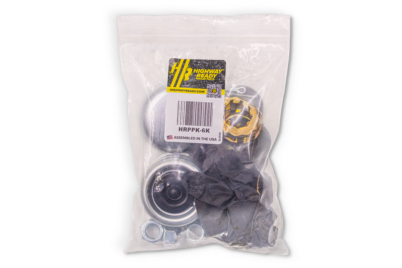 HRPPK-6K | Highway Ready Replacement 6K Hub/Drum Hardware Kit For Prepacked Hubs  Drums