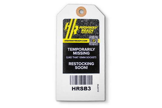 HRSB3-OST | Highway Ready, HRSB3, Out of Stock Tag