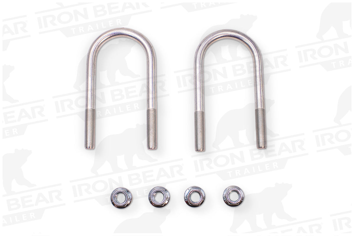 HRUB3 | Highway Ready U-Bolt Kit, (2) UB2.38S, (4) 1/2-20SFN