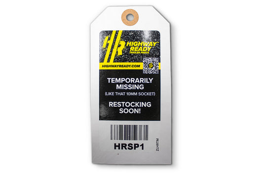 HRSP1-OST | Highway Ready, HRSP1, Out of Stock Tag