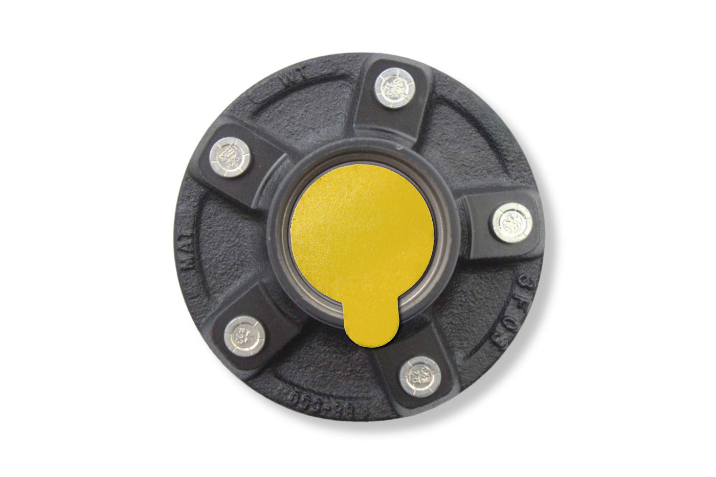 HR84550-PP | Highway Ready Prepacked, Boxed Hub, 3.5K, 550, Import, Includes Pregreased Bearings, L68149 Inner, L44649 Outer, 10-19 Seal, EZ Lube Dust Cap, Tang Washer, Cotter Pin, Lug Nuts  One Pair of XL Nitril Gloves