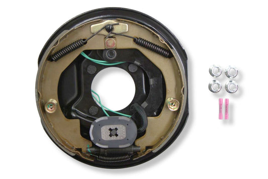 HR23-27-B | Highway Ready Boxed Electric Brake, Passenger Side, RH, 3.5K Manual Adjust, Import With Mounting Hardware