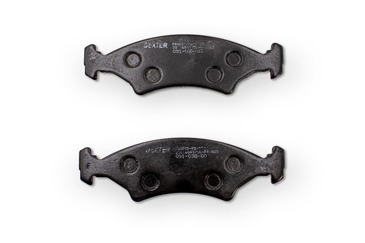 HR33009-W | Brake Pads, Disc, Semi-Metallic, 17.0MM, DB35, UFP, Sold per Wheel, 2 Pads in Kit