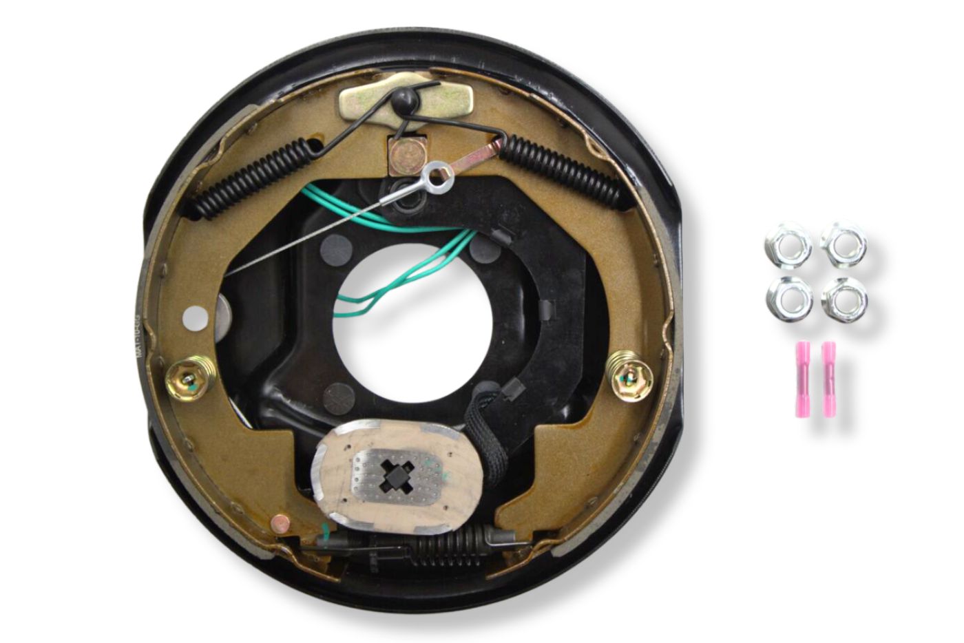 HR23-469-B | Highway Ready Boxed Electric Brake, Passenger Side, RH, 3.5K Forward Self Adjust, Import With Mounting Hardware