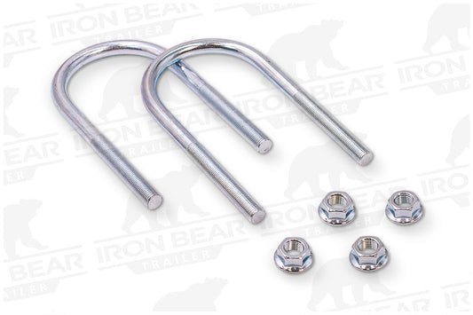 HRUB5 | Highway Ready U-Bolt Kit, (2) 1/2 X 3 x 6.5" U-Bolt, (4) 1/2-20SFN