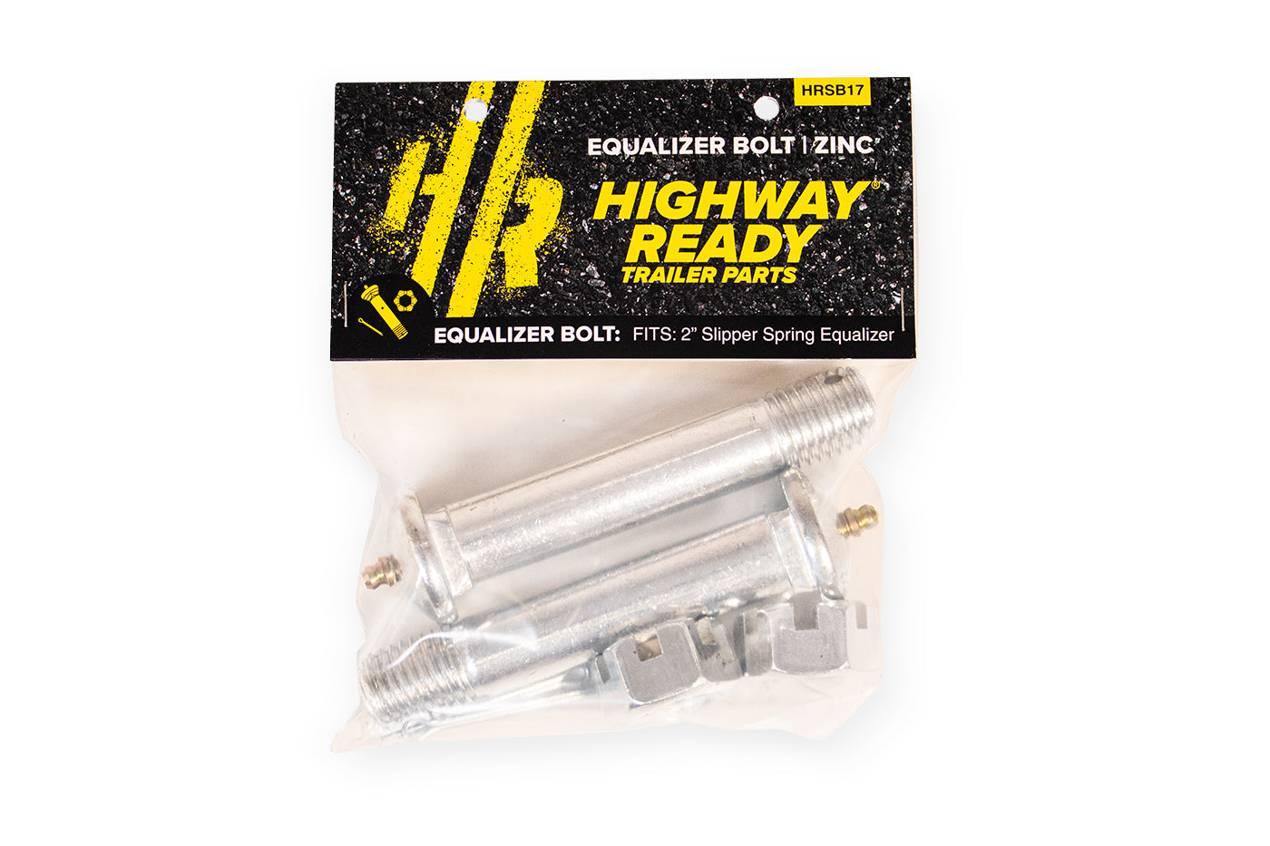 HRSB17 | Highway Ready Equalizer Wet Bolt Kit Zinc, 2 Equalizers, 2" Slipper Spring