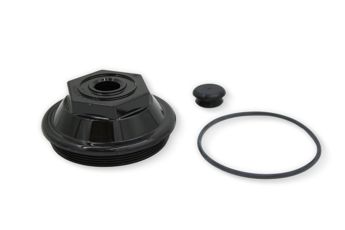 HROC8 | Highway Ready Grease Cap Kit, Includes (1) 021-036-00 Cap, (1) 046-032-00 Plug, (1) 010-050-00 O-Ring, Fits 10KHD-12K