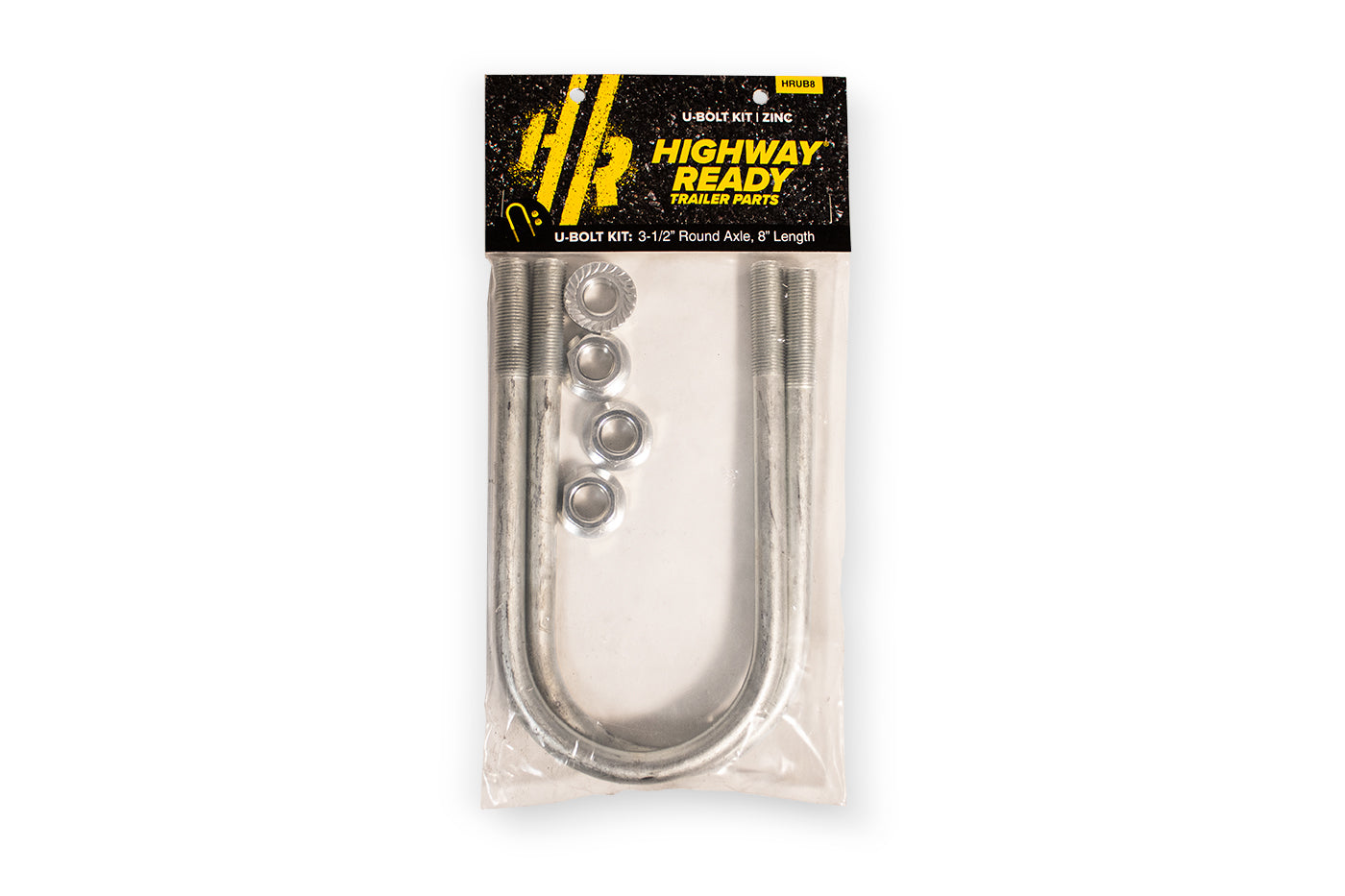 HRUB8 | Highway Ready U-Bolt Kit, (2) UB350, (4) 9/16-18SFN