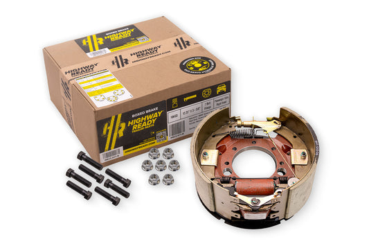 HR23-411-B | Highway Ready Boxed Hydraulic Brake, RH Passenger Side, 10KGD, Import with Hardware