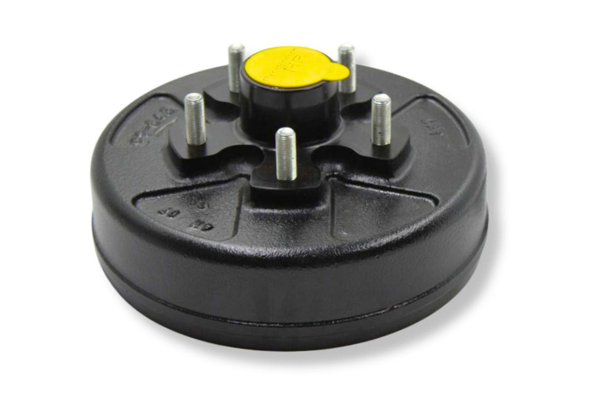 HR84556-PP | Highway Ready Prepacked, Boxed Drum, 3.5K, 550, Import, Includes Pregreased Bearings, Races, Seal, EZ Lube Dust Cap, Tang Washer, Cotter Pin  Lug Nuts