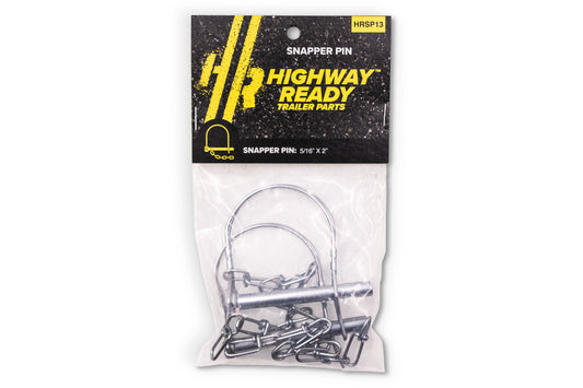 HRSP13 | Highway Ready Snapper Pin, 5/16" X 2", Includes (2) 516-2RC