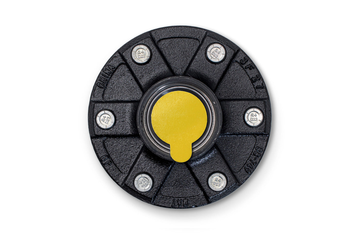 HR84655-PP | Highway Ready Prepacked, Boxed Hub, 3.5K, 655, Import, Includes Pregreased Bearings, Races, Seal, EZ Lube Dust Cap, Tang Washer, Cotter Pin  Lug Nuts