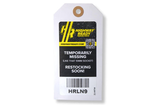 HRLN9-OST | Highway Ready, HRLN9, Out of Stock Tag