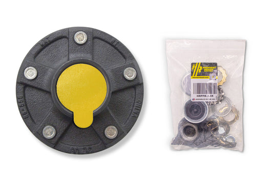HR84555-PP | Highway Ready Prepacked, Boxed Hub, 3.5K, 555, Import, Includes Pregreased Bearings, Races, Seal, EZ Lube Dust Cap, Tang Washer, Cotter Pin  Lug Nuts