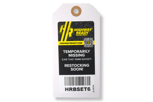 HRBSET6-OST | Highway Ready, HRBSET6, Out of Stock Tag