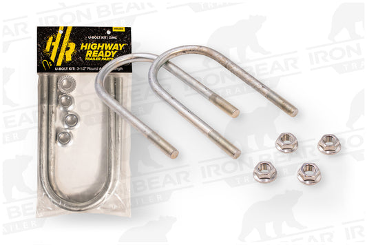 HRUB8 | Highway Ready U-Bolt Kit, (2) UB350, (4) 9/16-18SFN