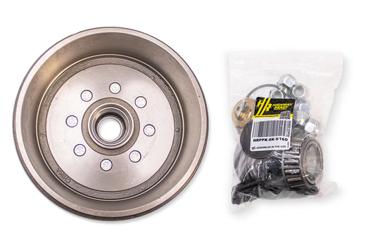 HR8KHD-9/16O-B | Highway Ready, Boxed Drum, 12.25"X3.38", 8K, 8 Lug, 865, 9/16" Stud, Import, Includes Flange Nuts, Bearings, Seal, Oil Cap, Tang Washer, Cotter Pin, Nitril Gloves