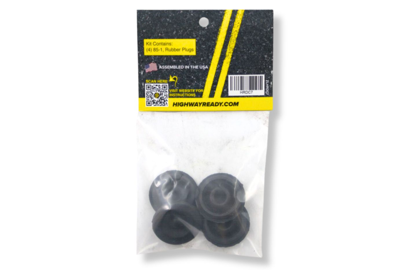 HRDC7 | Highway Ready Dust Cap Kit, Includes (4) 85-1, All Grease Caps