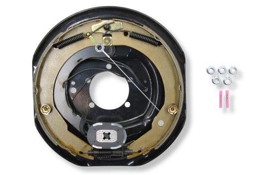 HR23-464-B | Highway Ready Boxed Electric Brake, Driver Side, LH, 5.2 ,6K ,7K Self Adjust, Import With Mounting Hardware