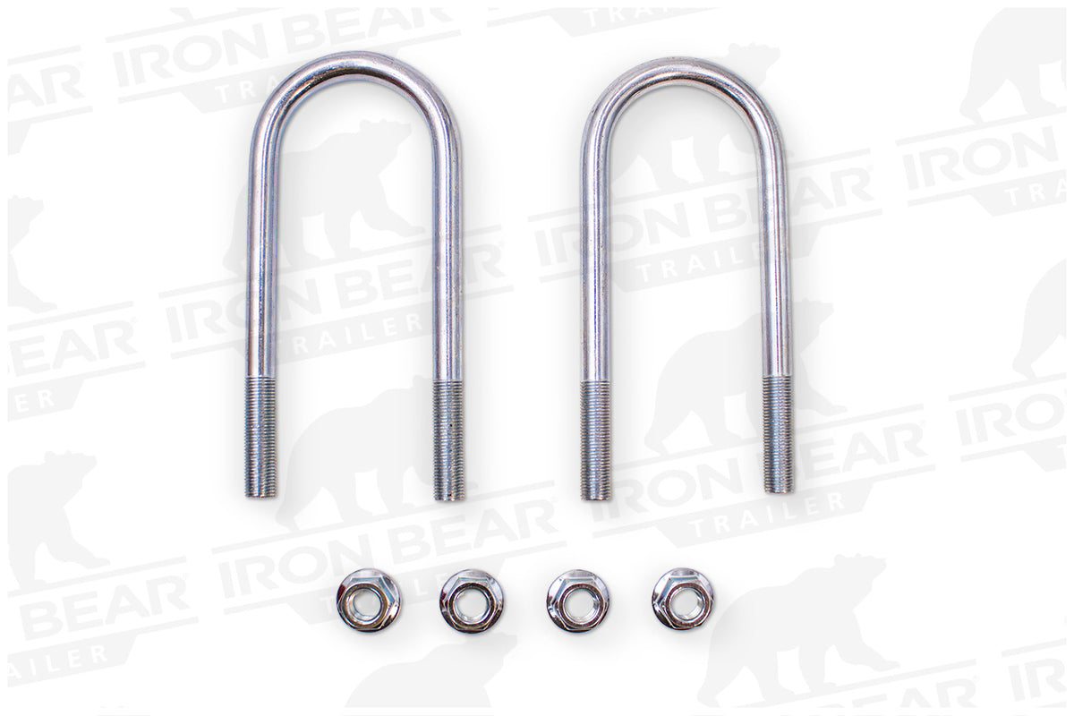 HRUB4 | Highway Ready U-Bolt Kit, (2) UB2.38L, (4) 1/2-20SFN
