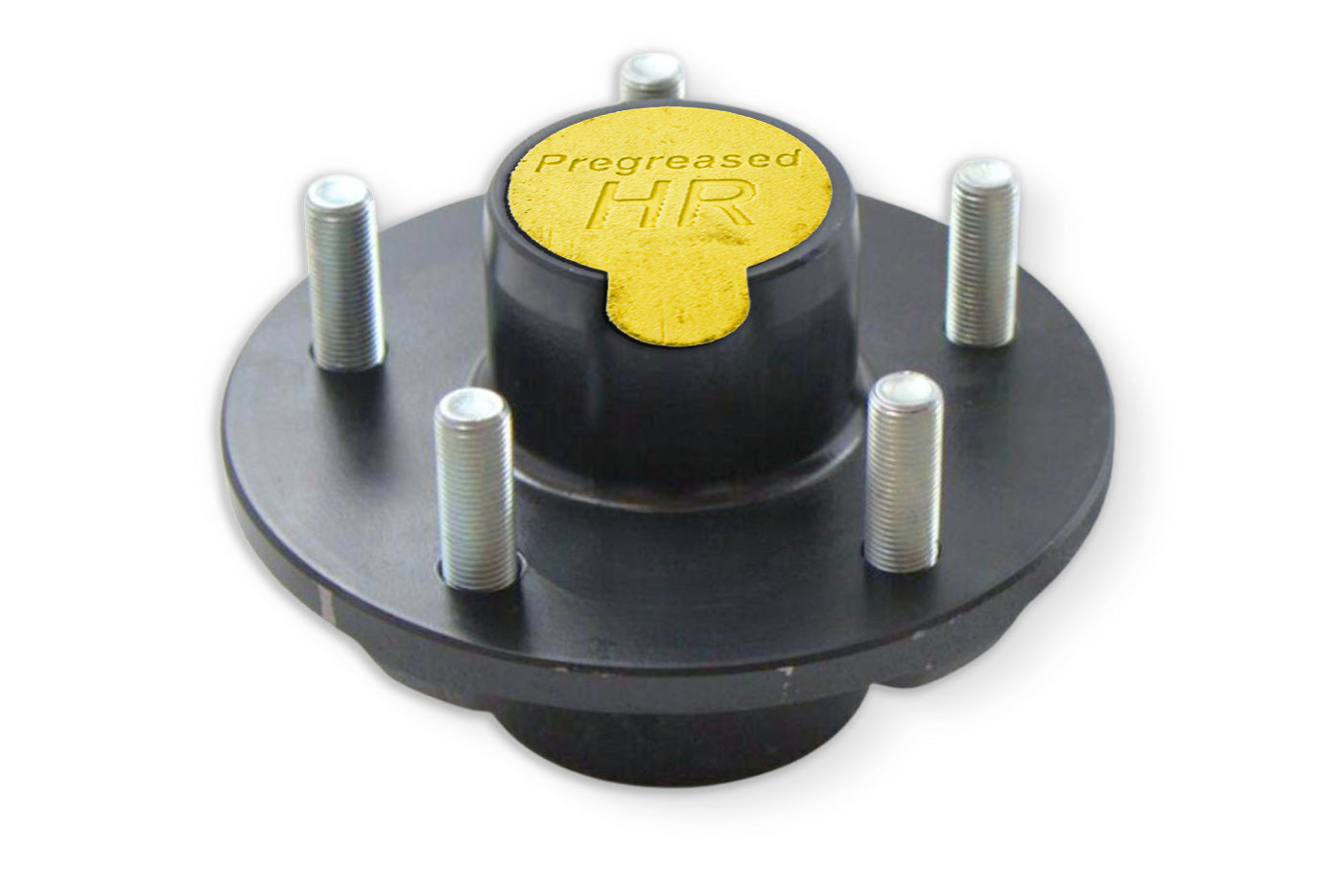 HR845475-PP | Highway Ready Prepacked, Boxed Hub, 3.5K, 5475, Import, Includes Pregreased Bearings, Races, Seal, EZ Lube Dust Cap, Tang Washer, Cotter Pin  Lug Nuts