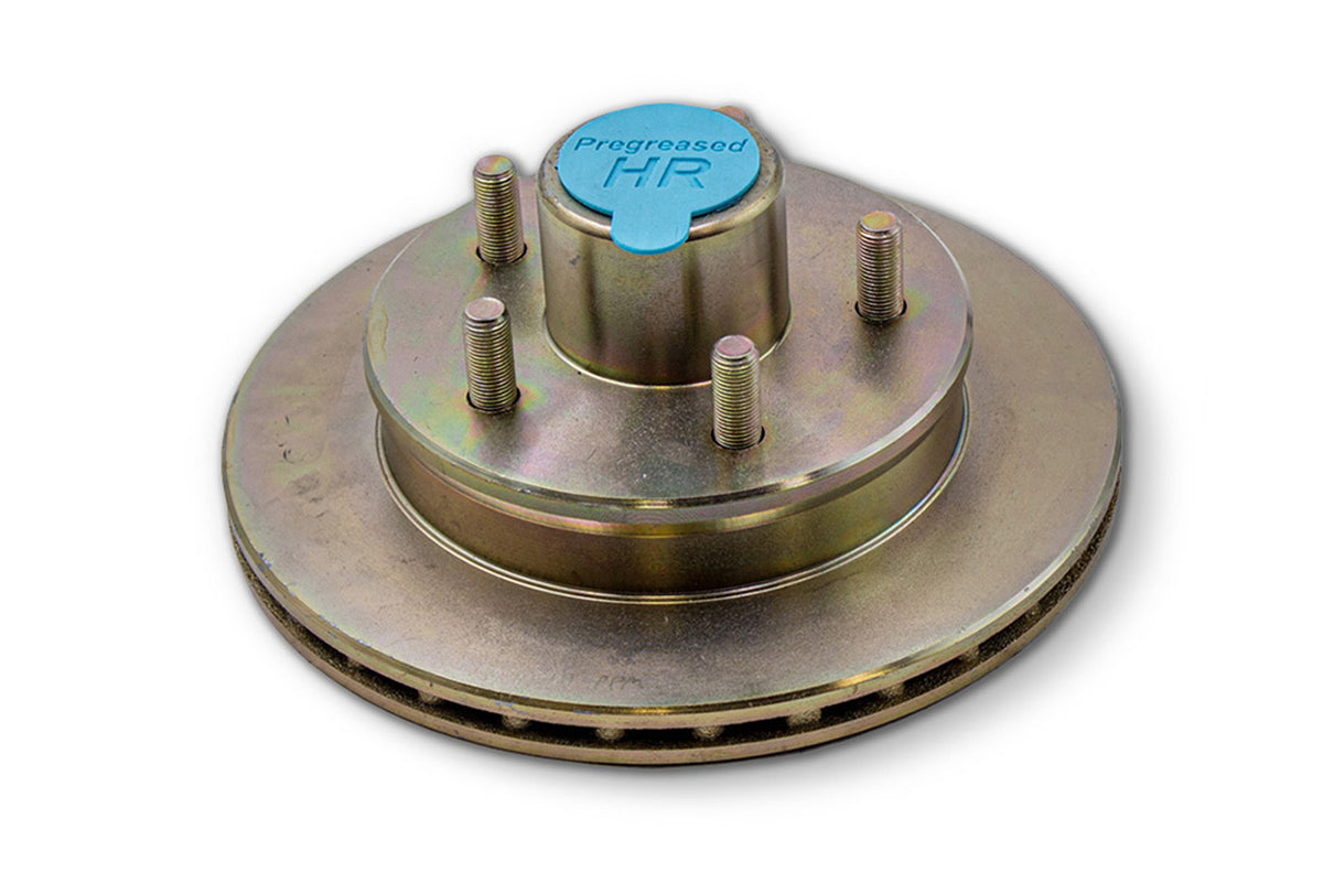 HR41019-PPM | Highway Ready Prepacked, Boxed Rotor, 17MM, 3.7K, 5 Lug, 545, 1/2 Stud, Includes Lug Nuts, Bearings, Seal, Dust Cap, Cotter Pin, Nitril Gloves