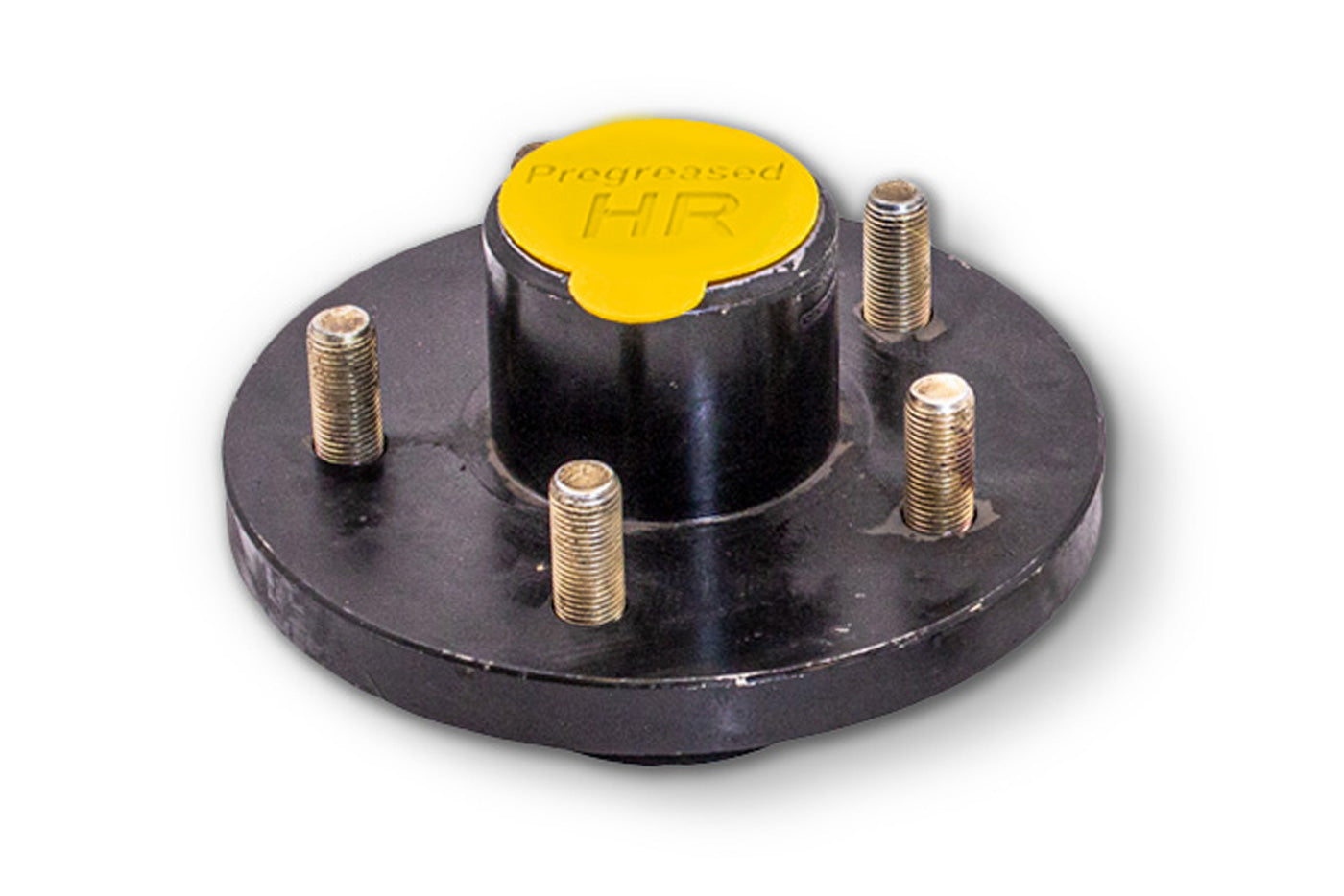 HRBT9-545LF-PP | Highway Ready Prepacked Boxed Hub, 2K, 545, Import, Includes Pregreased Bearings, Races, Seal, EZ Lube Dust Cap, Tang Washer, Cotter Pin  Lug Nuts, Large Flange