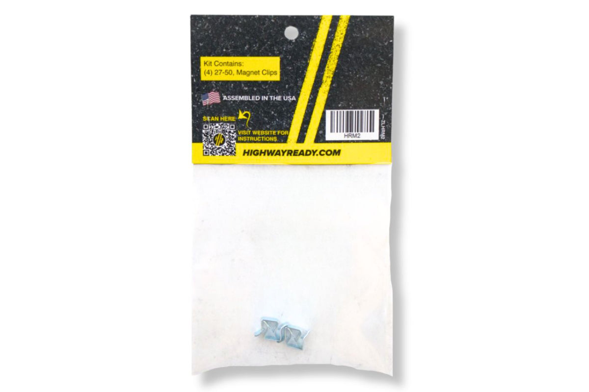 HRM2 | Highway Ready Magnet Clip Kit, Includes (4) 027-050-00, Fits 12.25" Brakes