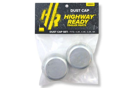 HRDC2 | Highway Ready Dust Cap Kit, Includes (2) 45896, 4.4K, 5.2K, and 6K Axles