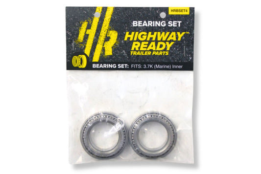 HRBSET4 | Highway Ready L68149/L68110 Inner Bearing/Race Kit, includes (2) L68149 and (2) L68110, 3.7K Marine Axle Inner, 1.378" Spindles