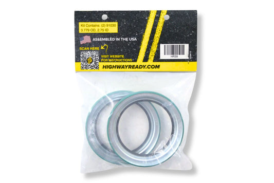 HRS9 | Highway Ready 91030 Oil Seal Kit, Includes (2) 91030 Oil Seals, Fits 10K Rockwell American Axle, 2.75" I.D.