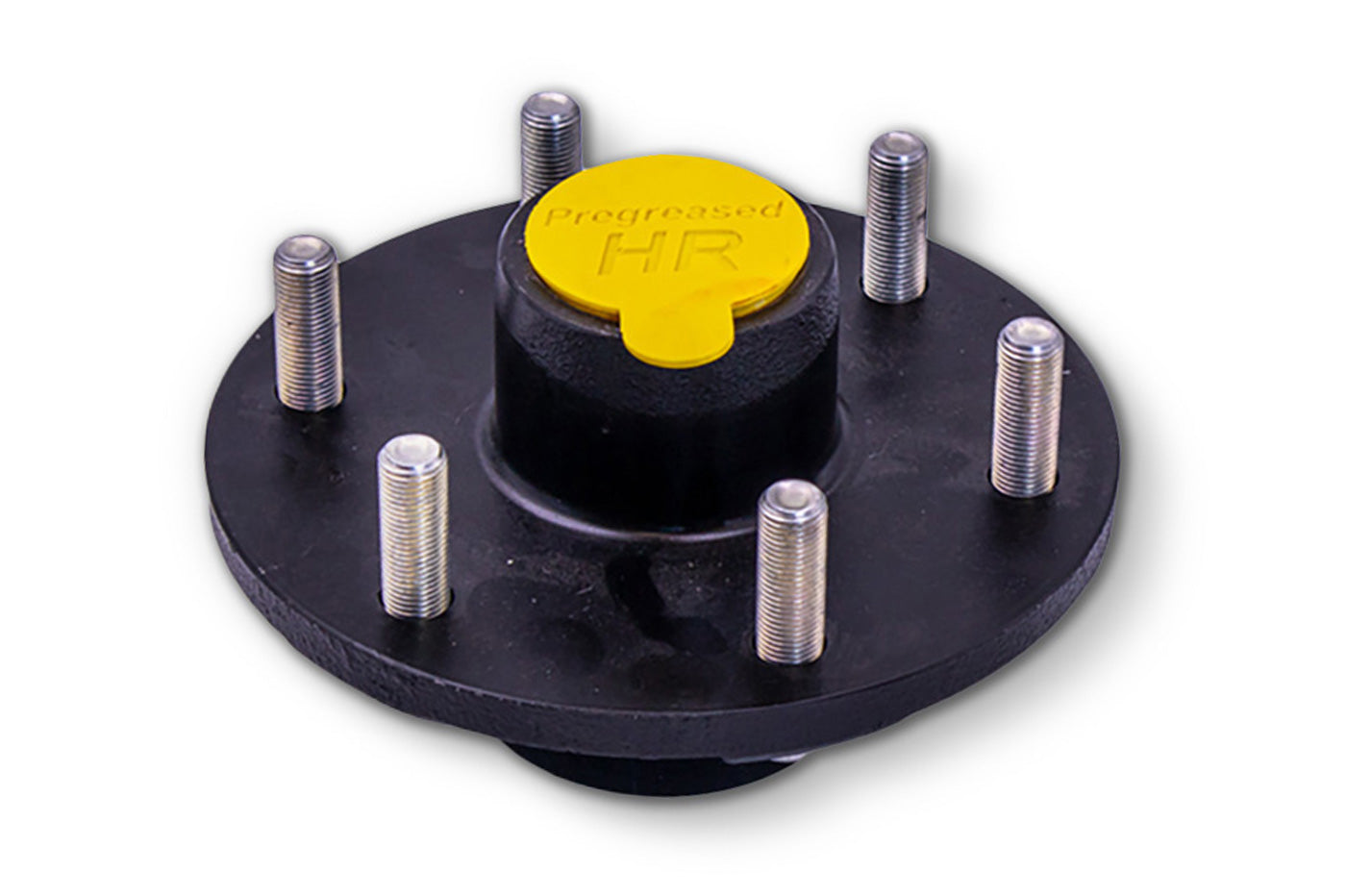 HR84655-PP | Highway Ready Prepacked, Boxed Hub, 3.5K, 655, Import, Includes Pregreased Bearings, Races, Seal, EZ Lube Dust Cap, Tang Washer, Cotter Pin  Lug Nuts