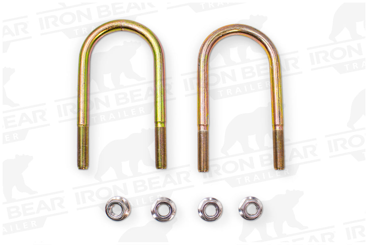 HRUB6 | Highway Ready U-Bolt Kit, (2) 9/16-18 x 6.5" U-Bolt, (4) 9/16-18SFN