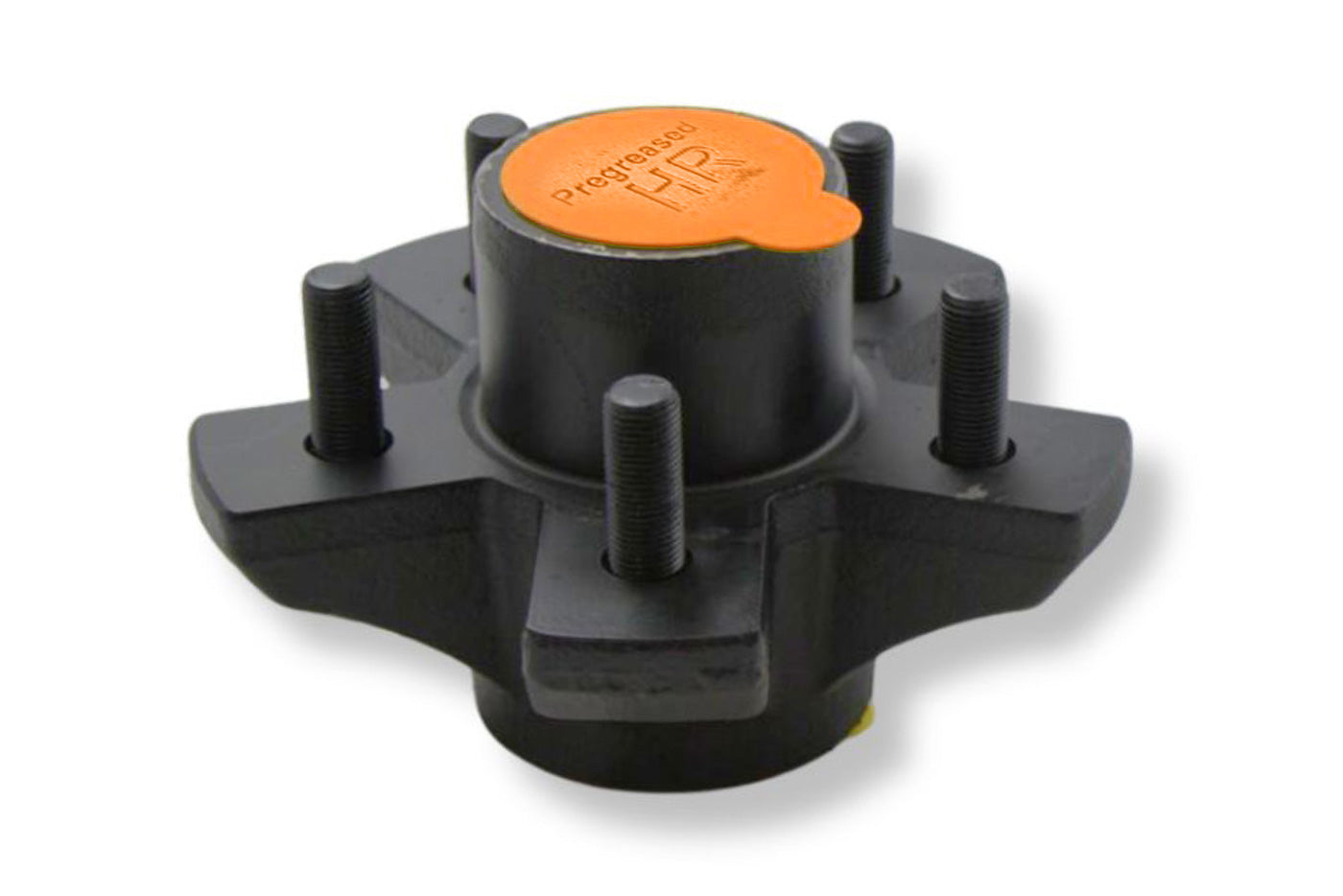 HR84545-PPT | Highway Ready Prepacked, Boxed Hub, 3.5K, 545, Includes Pregreased, Timken, Bearings, Races, Seal, EZ Lube Dust Cap, Tang Washer, Cotter Pin  Lug Nuts