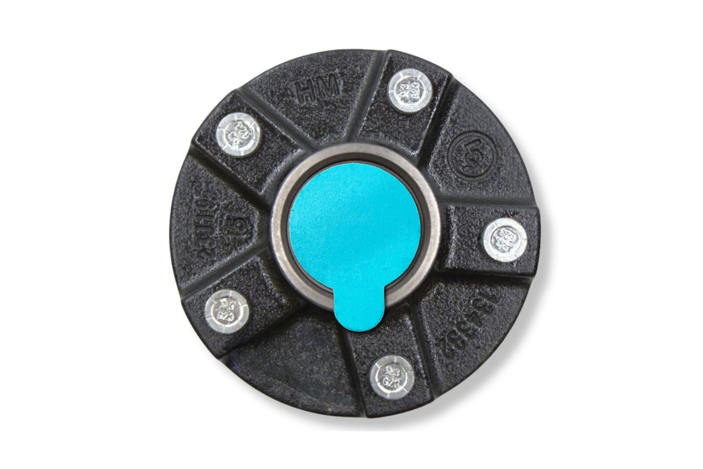 HRBT9-545SF-PPM | Highway Ready Prepacked Boxed Hub, Marine Grease, 2K, 545, Import, Small Flange, Includes Pregreased Bearings, Races, Seal, Solid Dust Cap, Tang Washer, Cotter Pin  Lug Nuts