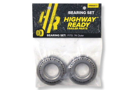 HRBSET7 | Highway Ready 14125A/14276 Bearing/Race Kit, Includes (2) 14125A and (2) 14276, 7K Outer Bearing and Race