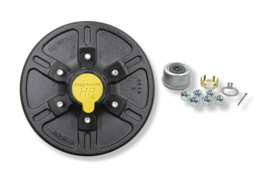 HR42656-PP | Highway Ready Prepacked, Boxed Drum, 6K, 655, Import, Includes Pregreased Bearings, Races, Seal, EZ Lube Dust Cap, Tang Washer, Cotter Pin  Lug Nuts