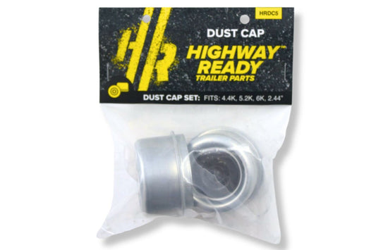 HRDC5 | Highway Ready Dust Cap Kit, Includes (2) 021-001-A, 4.4K, 5.2K, and 6K Axles