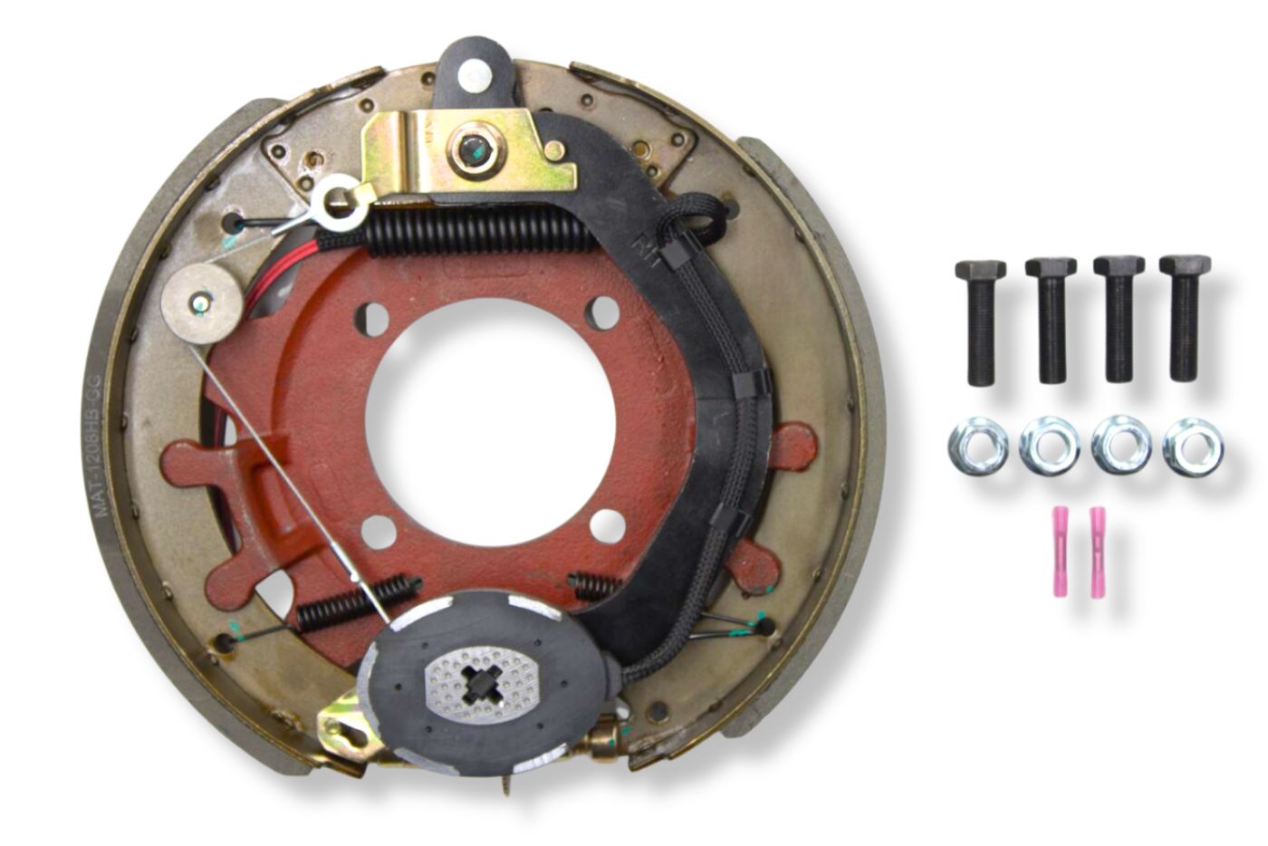 HR23-623-B | Highway Ready Boxed Electric Brake, Passenger Side, RH, 7.2K, 8K Narrow, Self Adjust, Import With Mounting Hardware