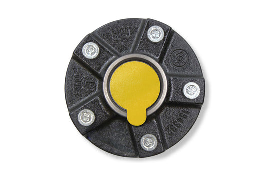 HRBT9-545SF-PP | Highway Ready Prepacked Boxed Hub, 2K, 545, Import, Includes Pregreased Bearings, Races, Seal, EZ Lube Dust Cap, Tang Washer, Cotter Pin  Lug Nuts, Small Flange