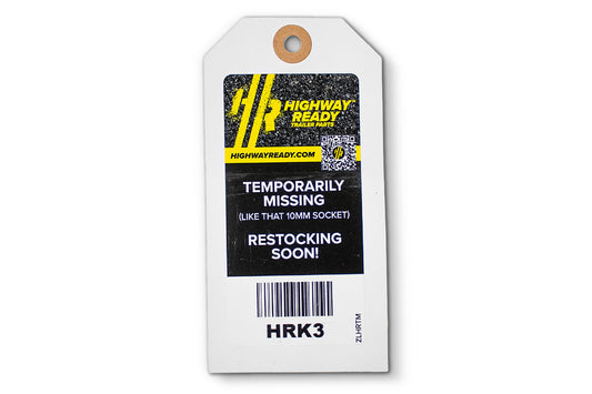HRK3-OST | Highway Ready, HRK3, Out of Stock Tag