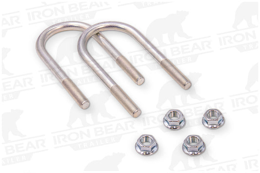 HRUB3 | Highway Ready U-Bolt Kit, (2) UB2.38S, (4) 1/2-20SFN