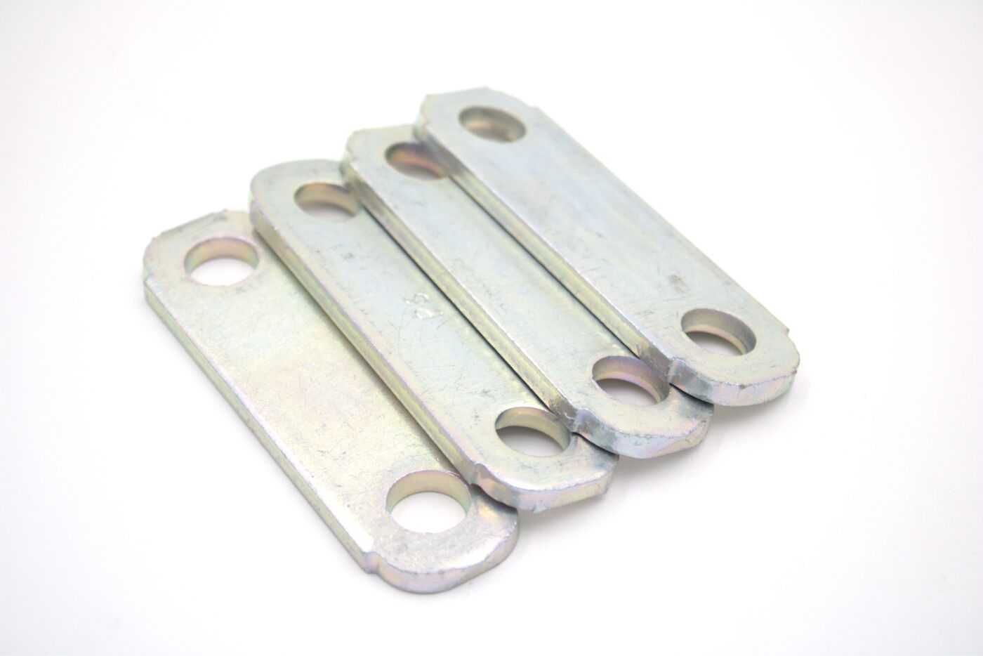 HRSS3 | Highway Ready Shackle Strap Kit contains (4) 115208Z, Single Axle, Double Eye