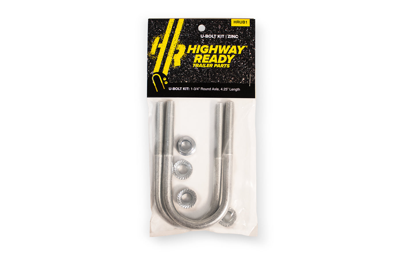 HRUB1 | Highway Ready U-Bolt Kit, (2) UB175S, (4) 3/8-24SFN